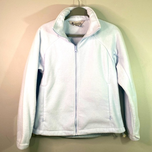 Columbia sportswear women’s light blue zip up jacket size medium - Picture 3 of 12